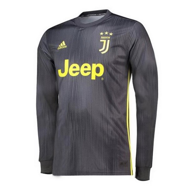 Trikot Juventus Ausweich Ml 2018-19 Grau Fussballtrikots Günstig